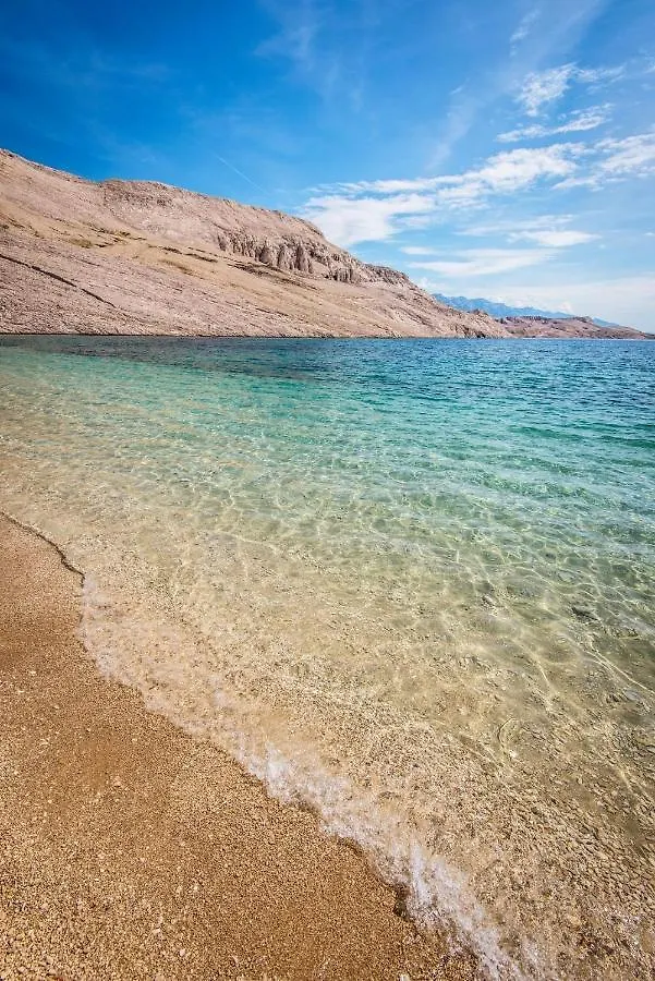 Apartment In Pag With Sea View, Terrace, Air Conditioning, Wifi Pag Town