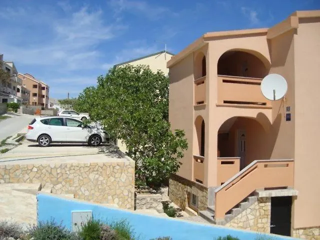 Apartment In Pag With Sea View, Terrace, Air Conditioning, Wifi Pag Town Croacia