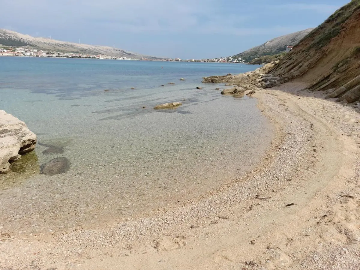 Apartment In Pag With Sea View, Terrace, Air Conditioning, Wifi Pag Town